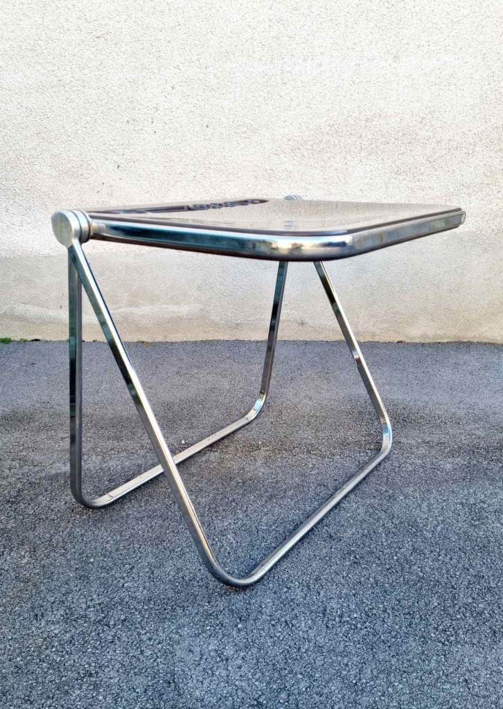 Platone Folding Table by Giancarlo Piretti for Anonima Castelli, Italy, 70s