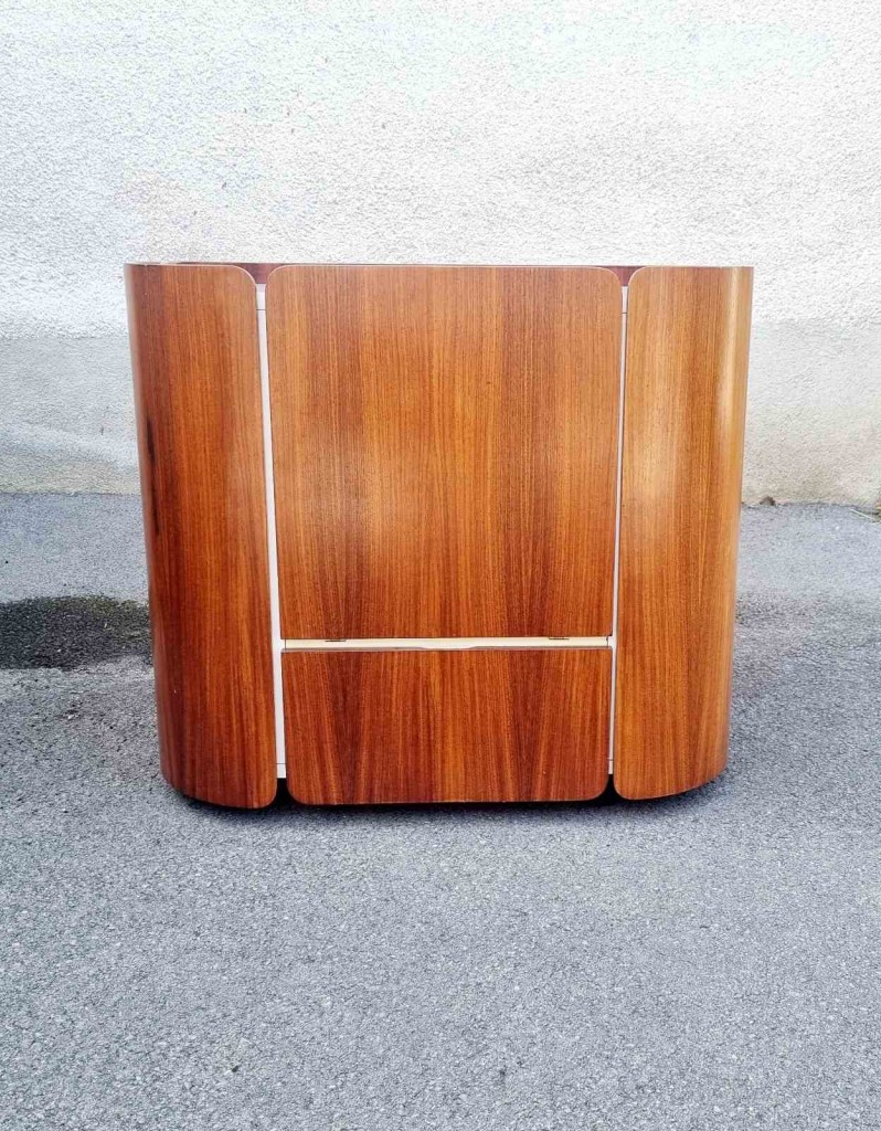 Italian Modern Dry Bar Cart by Carlo De Carli for Fiarm Scorze, Italy, 1960s